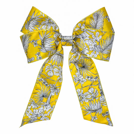 Tropical Taffeta Bow