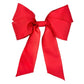 Red Canvas Bow